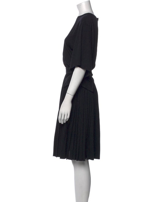 Givenchy Bateau Neckline Knee-Length Dress