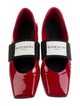Givenchy Patent Leather Colorblock Pattern Mary Jane Flats