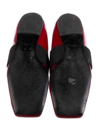 Givenchy Patent Leather Colorblock Pattern Mary Jane Flats