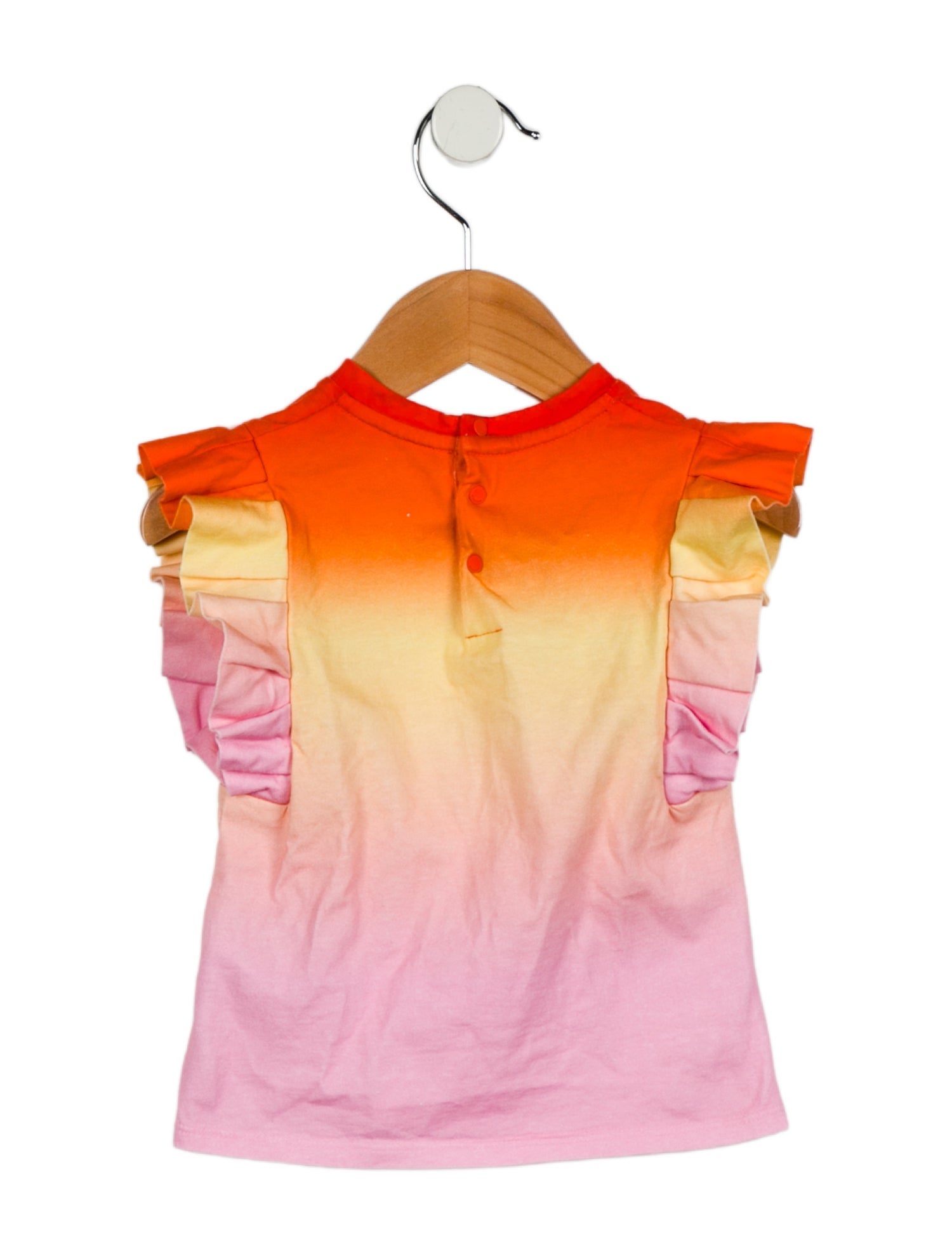 Givenchy Girls' Sleeveless Ruffle Top