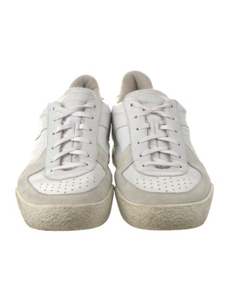 Givenchy Leather Colorblock Pattern Sneakers