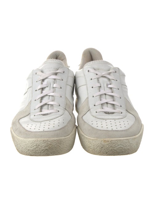Givenchy Leather Colorblock Pattern Sneakers