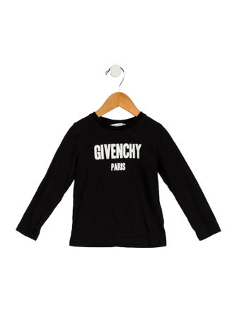 Givenchy Boys' Long Sleeve Logo T-Shirt