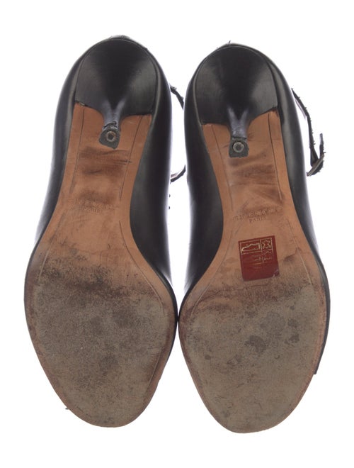 Givenchy Leather Cutout Accent Sandals