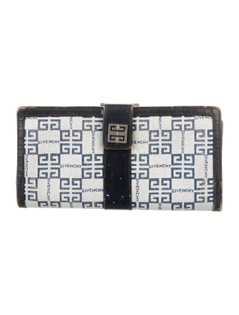 Givenchy Canvas Printed Continental Wallet