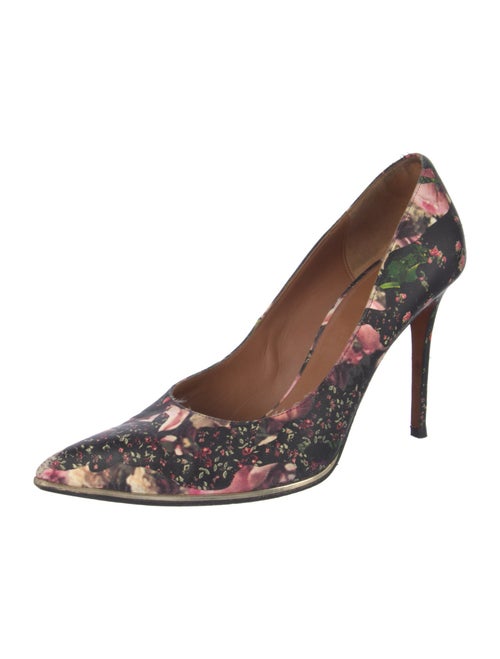 Givenchy Leather Floral Print Pumps