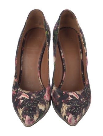 Givenchy Leather Floral Print Pumps