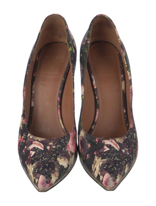 Givenchy Leather Floral Print Pumps