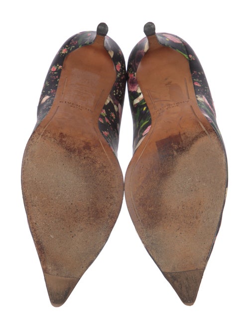 Givenchy Leather Floral Print Pumps