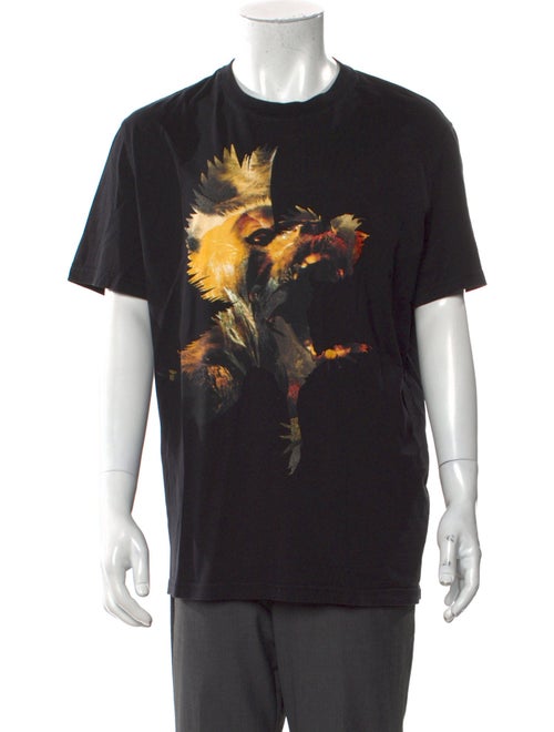 Givenchy Graphic Print Crew Neck T-Shirt