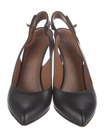 Givenchy Leather Slingback Pumps