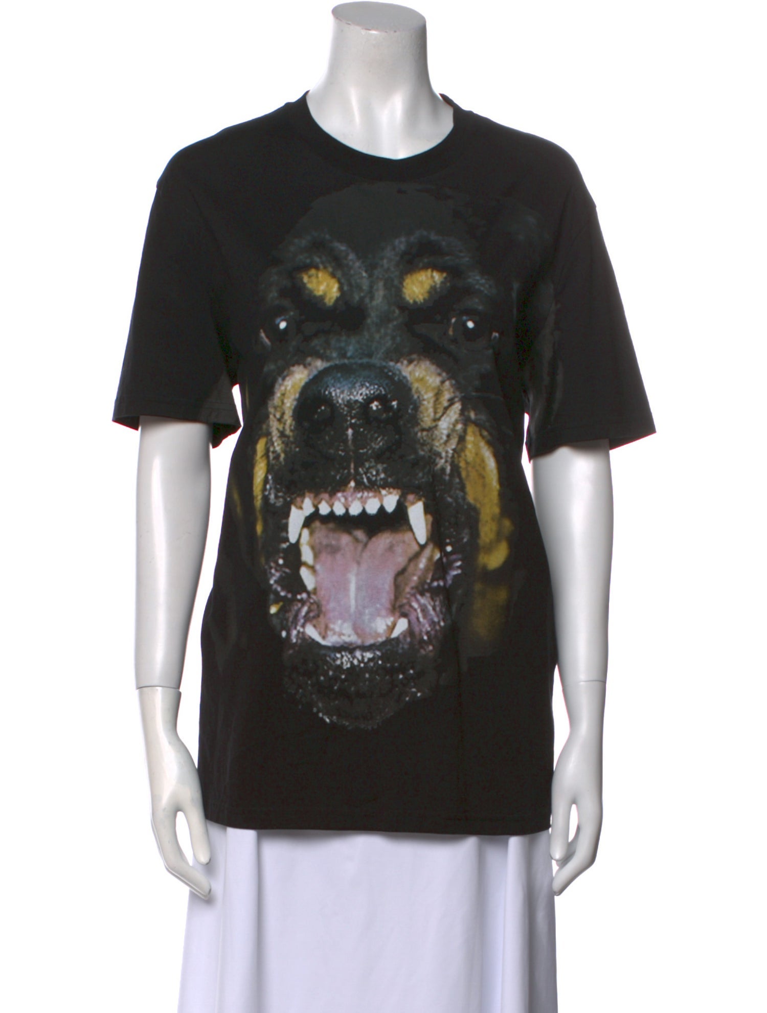 Givenchy Graphic Print Crew Neck T-Shirt