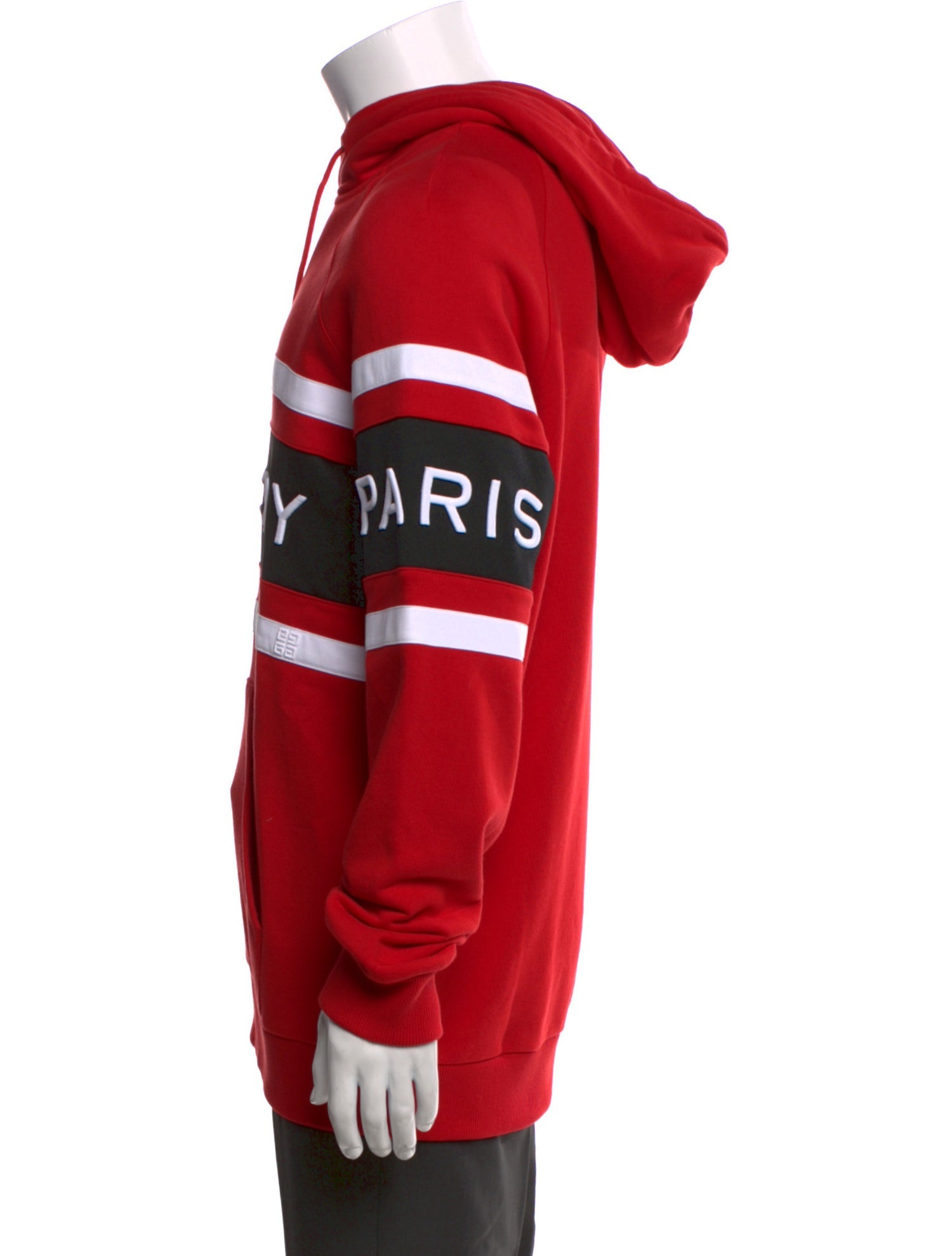 Givenchy Striped Crew Neck Hoodie