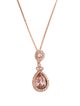 Givenchy Crystal Pendant Necklace