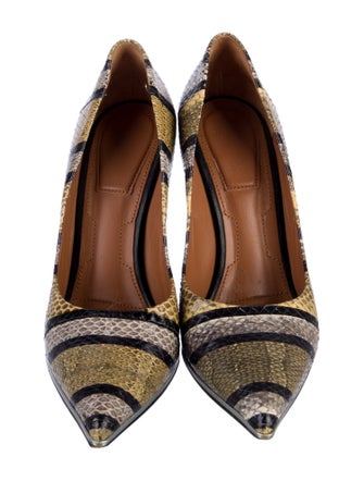 Givenchy Snakeskin Printed Pumps