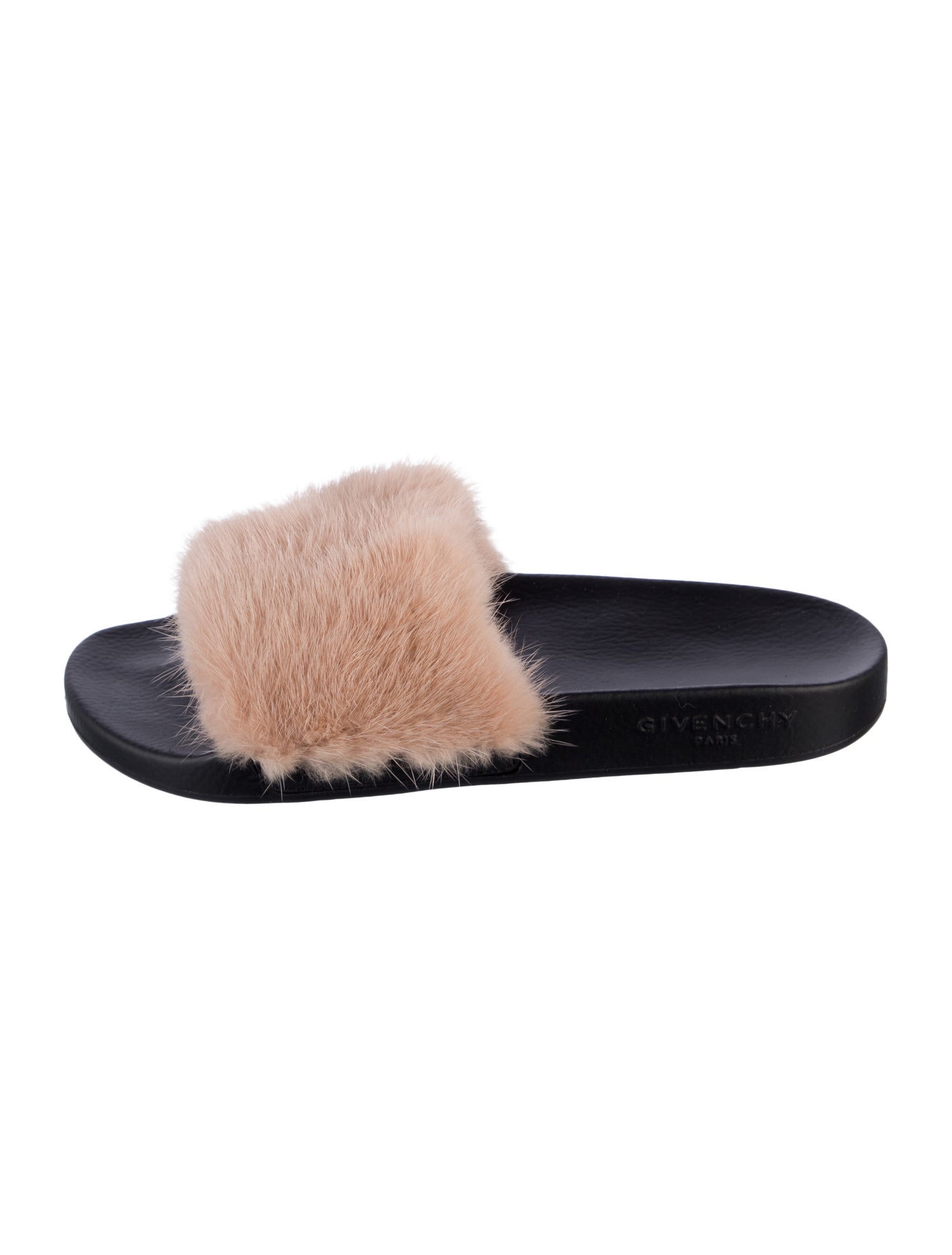 Givenchy Fur Slides
