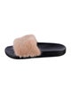 Givenchy Fur Slides