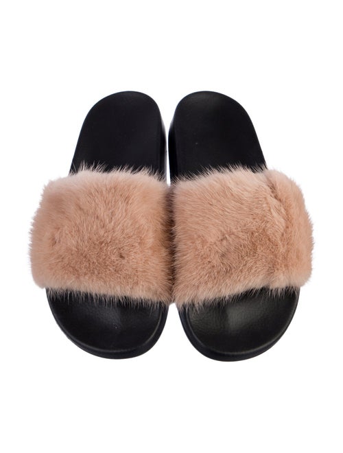 Givenchy Fur Slides