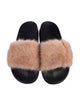 Givenchy Fur Slides