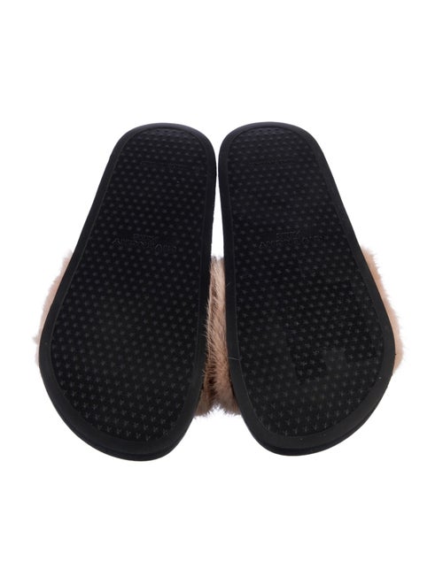 Givenchy Fur Slides
