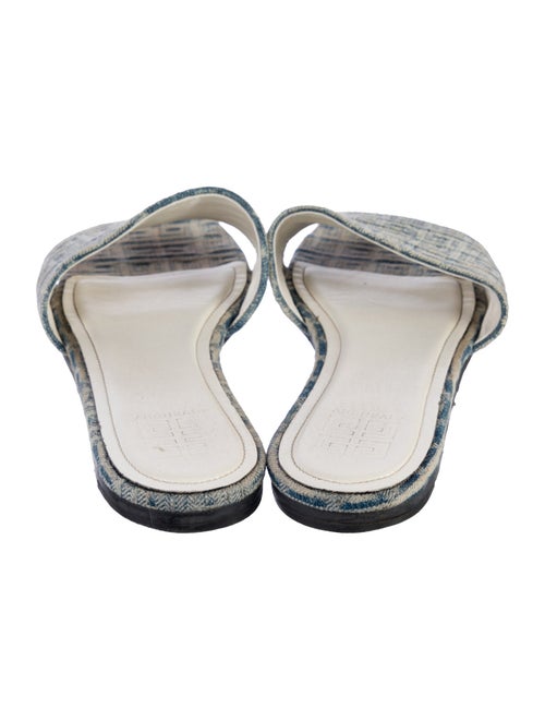 Givenchy Denim Printed Slides