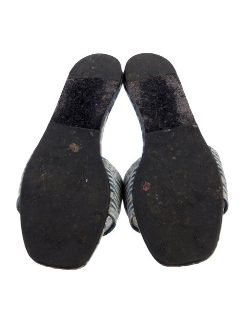 Givenchy Denim Printed Slides