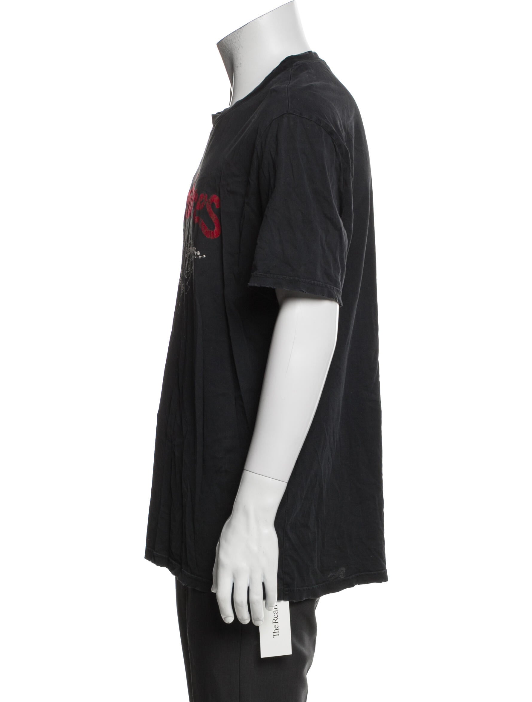 Givenchy Graphic Print Crew Neck T-Shirt