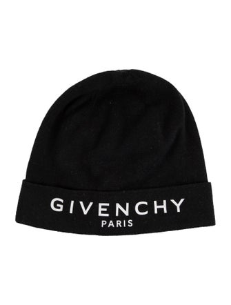 Givenchy Cashmere Logo Beanie