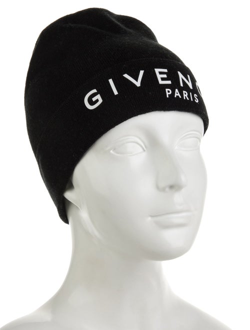 Givenchy Cashmere Logo Beanie