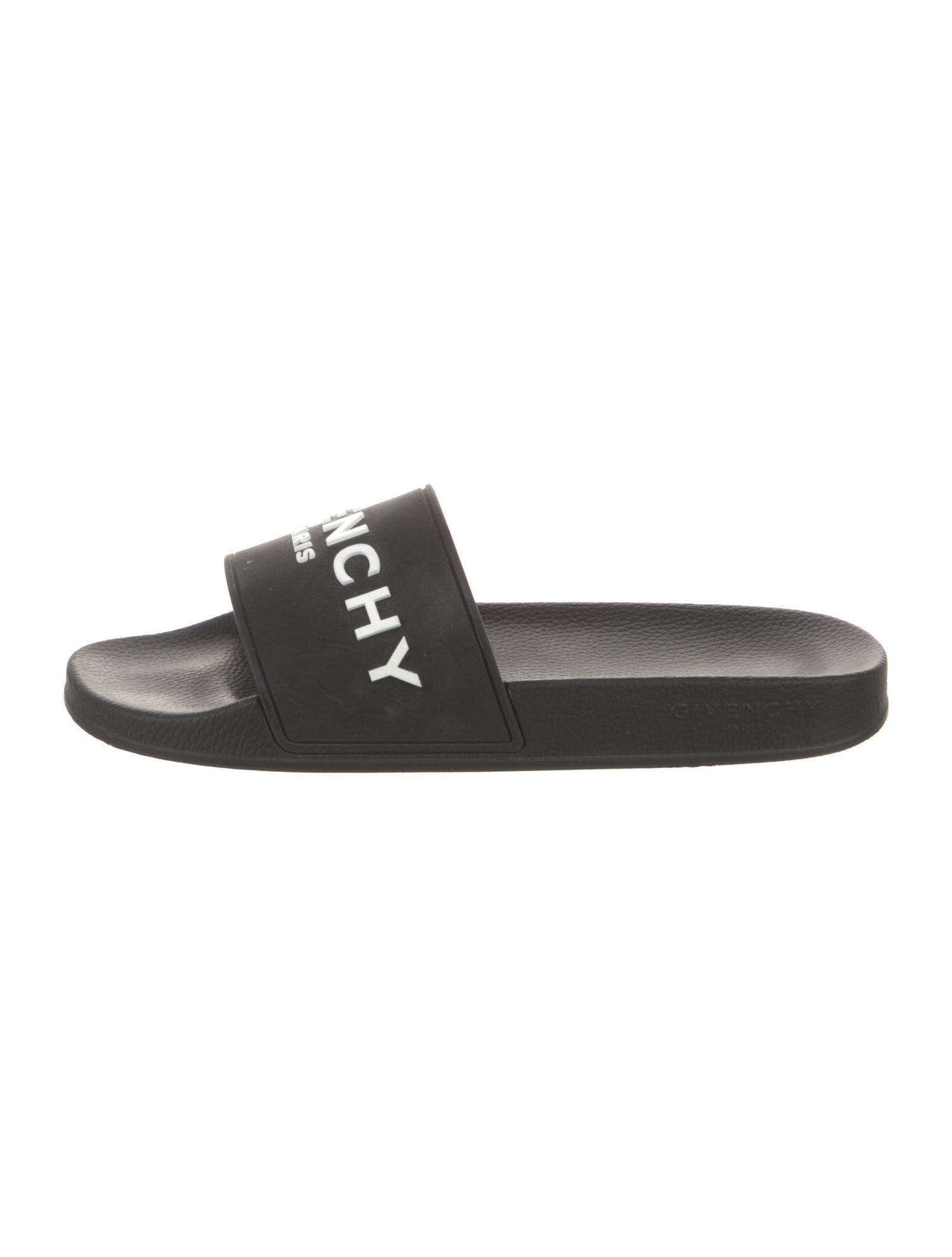 Givenchy Signature Logo Rubber Slides