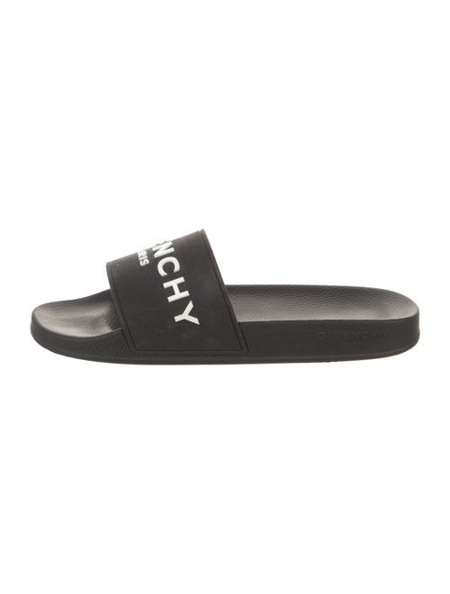 Givenchy Signature Logo Rubber Slides