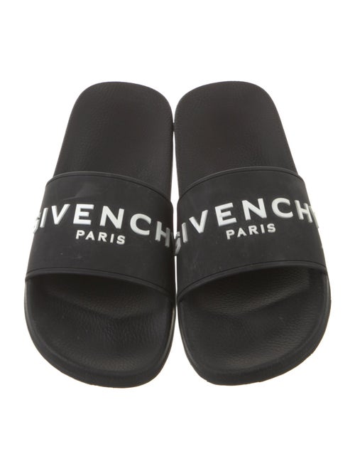 Givenchy Signature Logo Rubber Slides