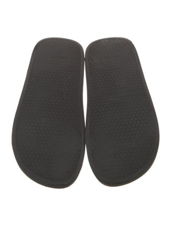 Givenchy Signature Logo Rubber Slides