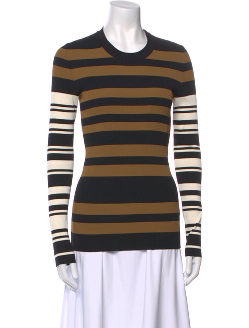 Givenchy Striped Crew Neck Sweatshirt
