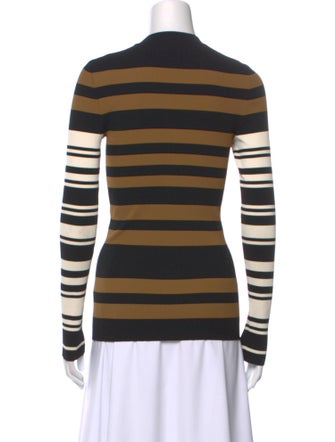 Givenchy Striped Crew Neck Sweatshirt