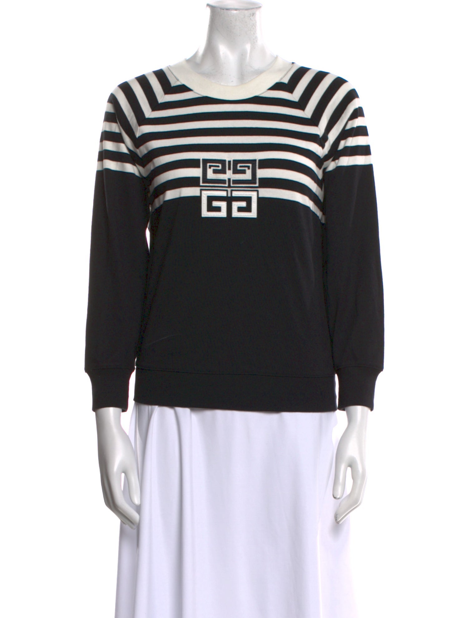 Givenchy Graphic Print Crew Neck Sweatshirt