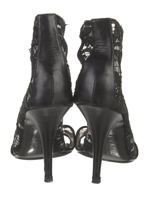 Givenchy Lace Cutout Accent Pumps