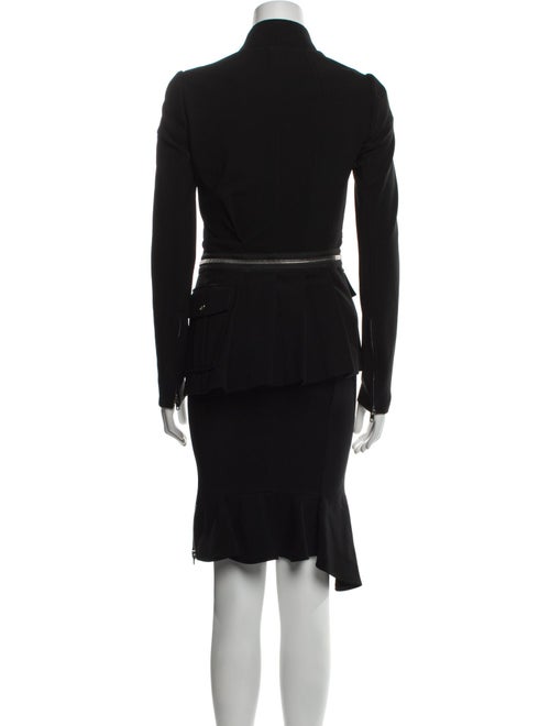 Givenchy Ruffle Embellishment Skirt Suit