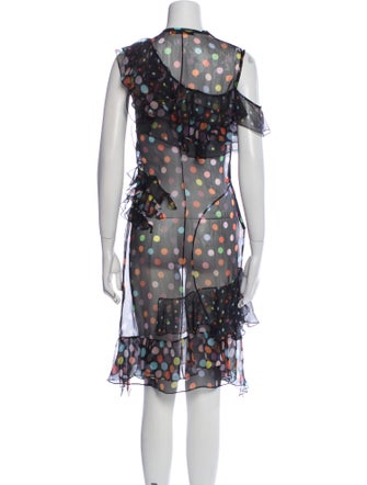 Givenchy Silk Knee-Length Dress