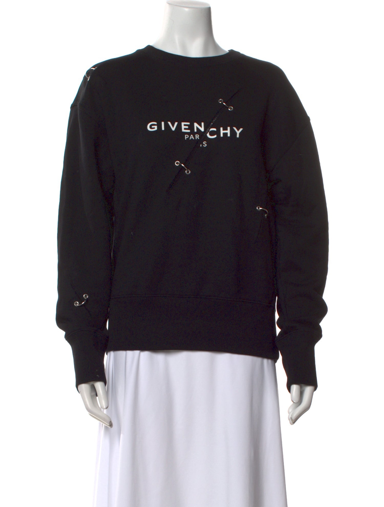 Givenchy Graphic Print Crew Neck Sweatshirt