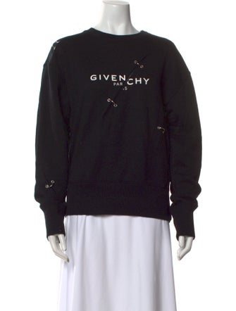 Givenchy Graphic Print Crew Neck Sweatshirt