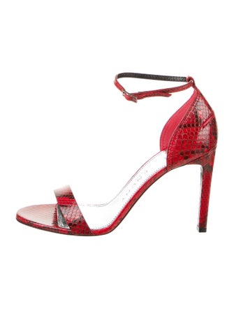 Givenchy Leather Printed Sandals