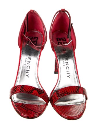 Givenchy Leather Printed Sandals