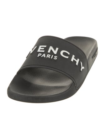 Givenchy Rubber Graphic Print Slides