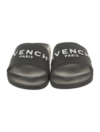 Givenchy Rubber Graphic Print Slides