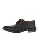 Givenchy Leather Chain-Link Accents Oxfords