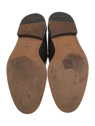 Givenchy Leather Chain-Link Accents Oxfords