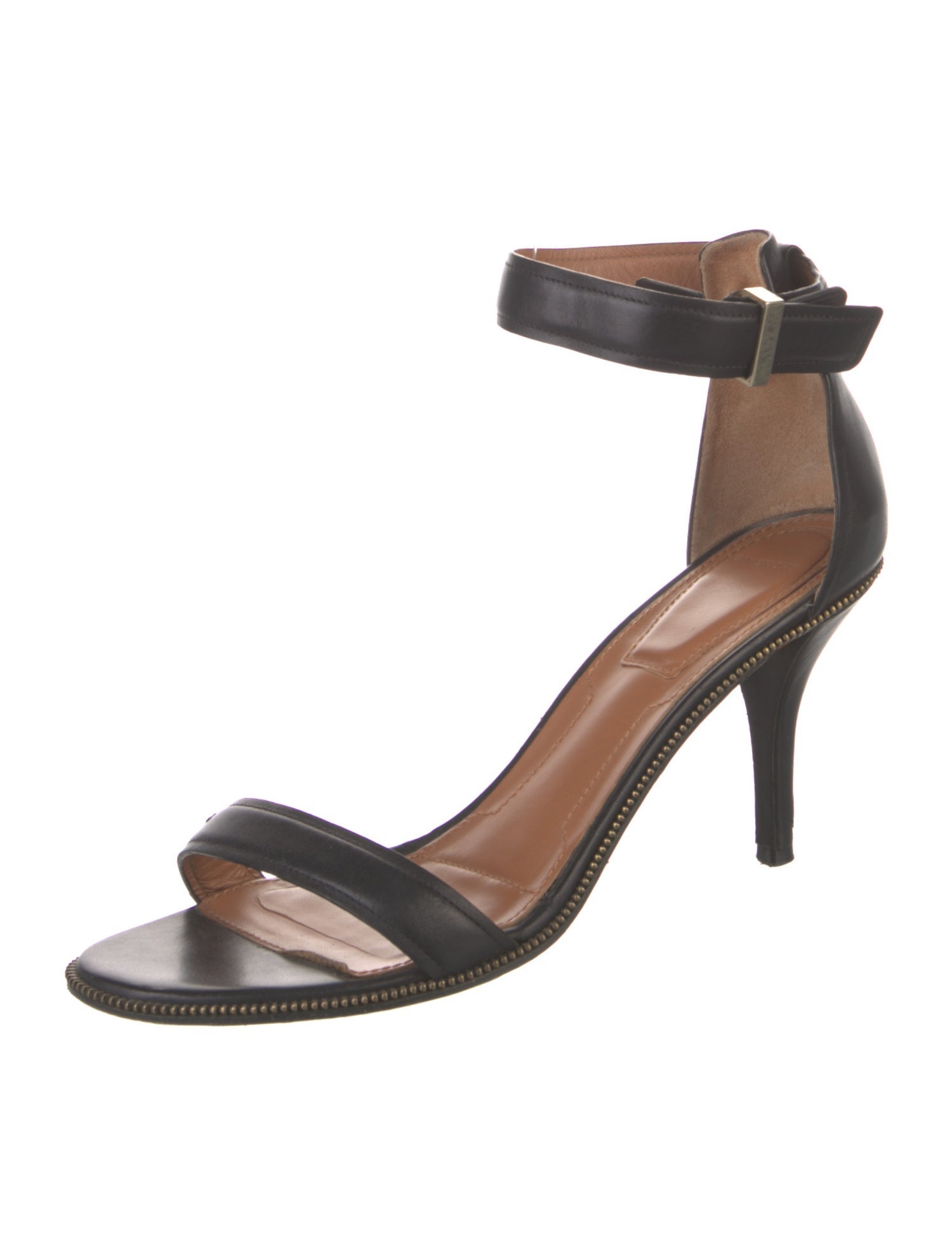 Givenchy Leather Studded Accents Sandals