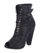Givenchy Leather Lace-Up Boots