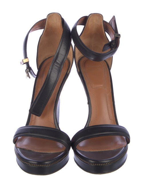 Givenchy Leather Studded Accents Sandals